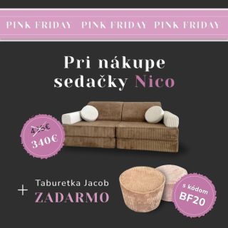 ✨ Pink Friday v Eyleen je tu! ✨ Tak ako naše farby – aj zľavy sú ružové 💗 Užite si 20% zľavu na celý sortiment s kódom...